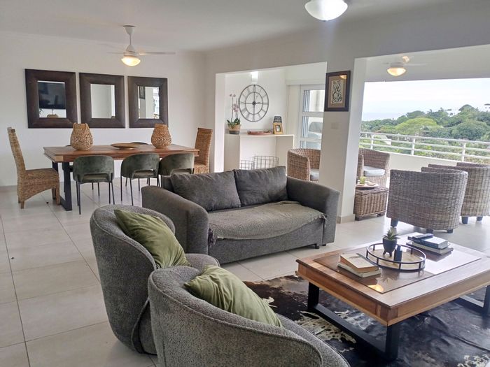 Ballito Central Apartment For Sale: 3 Bedrooms, pool, garage, sea views, no stairs.