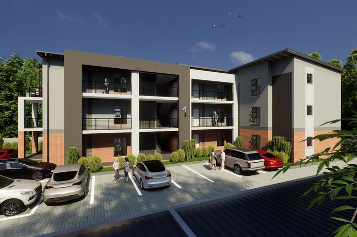 Rivonia Apartment For Sale: 2-bed luxury, rooftop solar, secure living, 21 units.