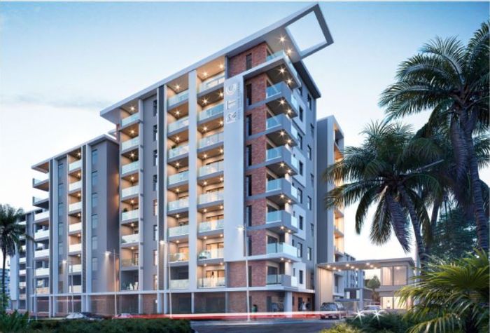 Apartment To Rent in Umhlanga Ridge with gym, pool, and private courtyard.