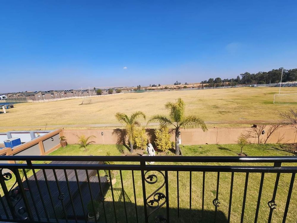 Balcony overlooking the Soccer Field
