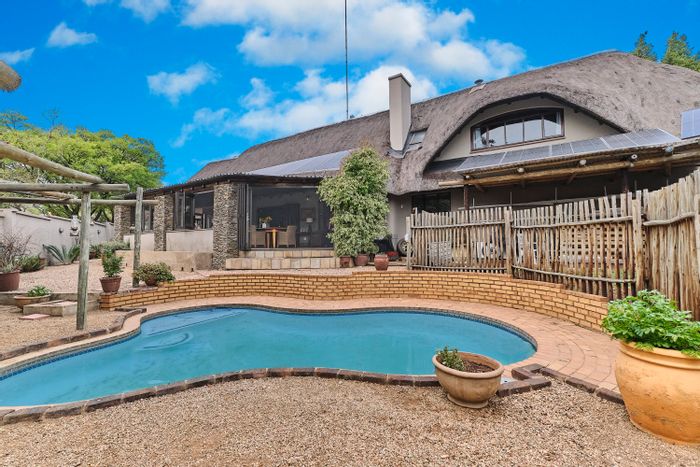 Lonehill House For Sale: Entertainer's dream with solar power, pool, and cottage.