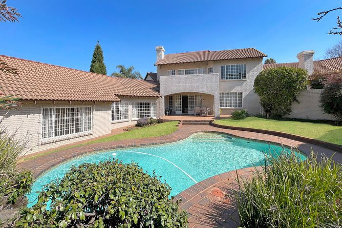 For Sale: Bryanston House with cottage, flatlet, pool, and 24/7 security.