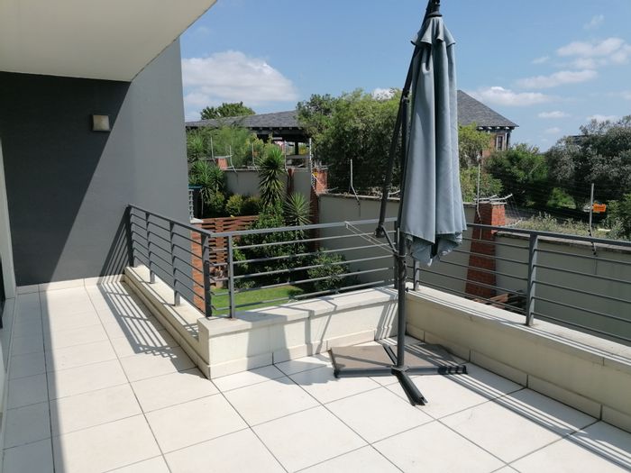 For Sale: Fourways Apartment with 2 Bedrooms, Balcony, Pool, and Security.