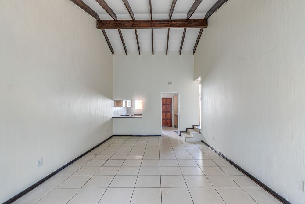open plan lounge dining room