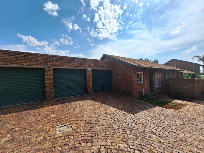 Highveld Townhouse For Sale: 2 beds, 2 baths, private garden, 24-hour security.