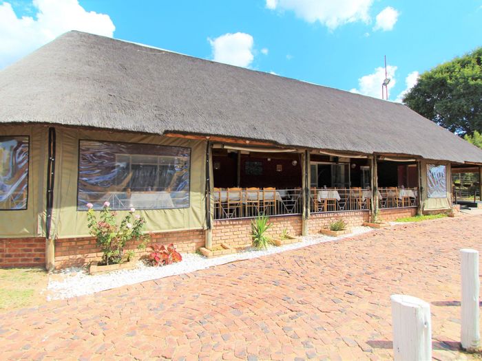 For Sale: 12.2 Ha farm in Modimolle Central with restaurant, shops, and rental income.