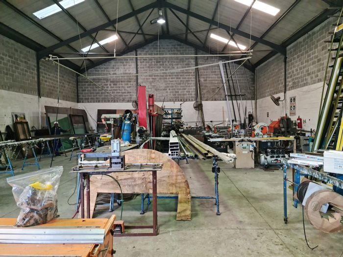 418m² Industrial Warehouse To Rent in Saxenburg Park 1 with 24/7 Security.
