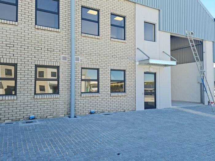 200m2 Industrial Warehouse To Rent in Firgrove with solar power and security.