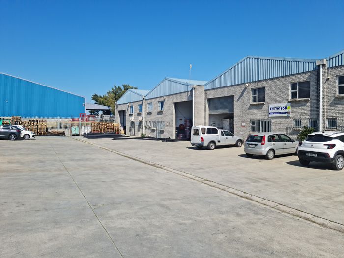 541m2 Industrial Warehouse To Rent in Saxenburg Park 1 with 24/7 security.