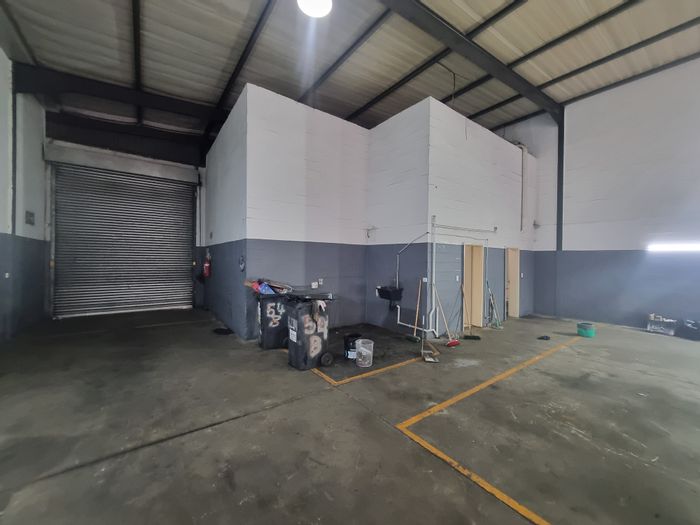 340m2 Industrial Warehouse To Rent in Brackenfell Industrial with office space and parking.