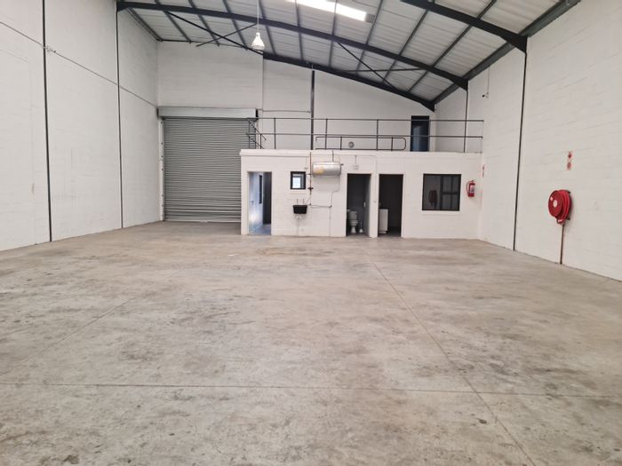 361m² Industrial Warehouse To Rent in Saxenburg Park 1, includes offices and parking.