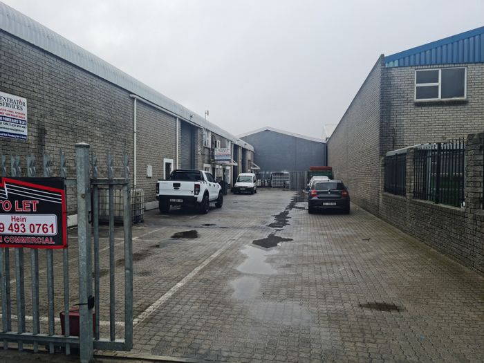 235m² Industrial Warehouse To Rent in Saxenburg Park 1 with offices and utilities.