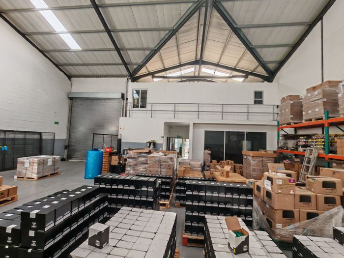 385m² Industrial Warehouse To Rent in Saxenburg Park 1 with Offices and Security.
