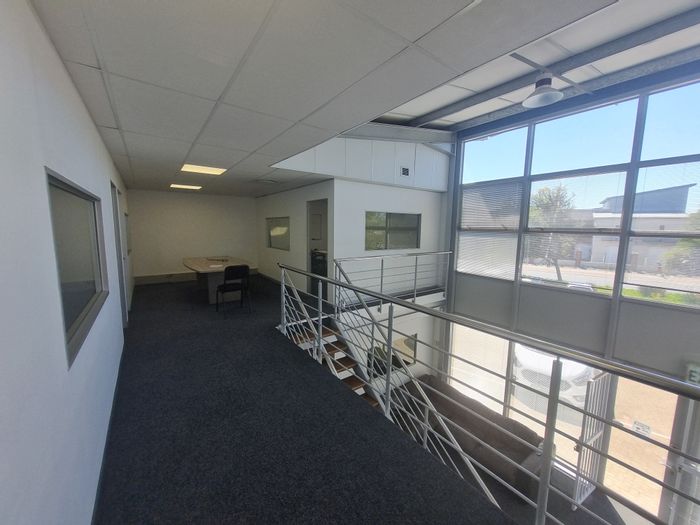 175m² Office To Rent in Brackenfell Industrial with reception, boardroom, and parking.