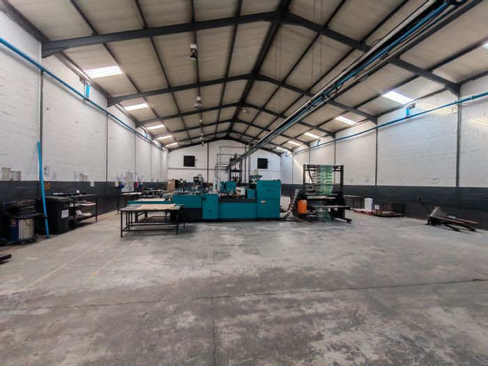 1200m² Industrial Warehouse To Rent in Saxenburg Park 1 with secure yard access.