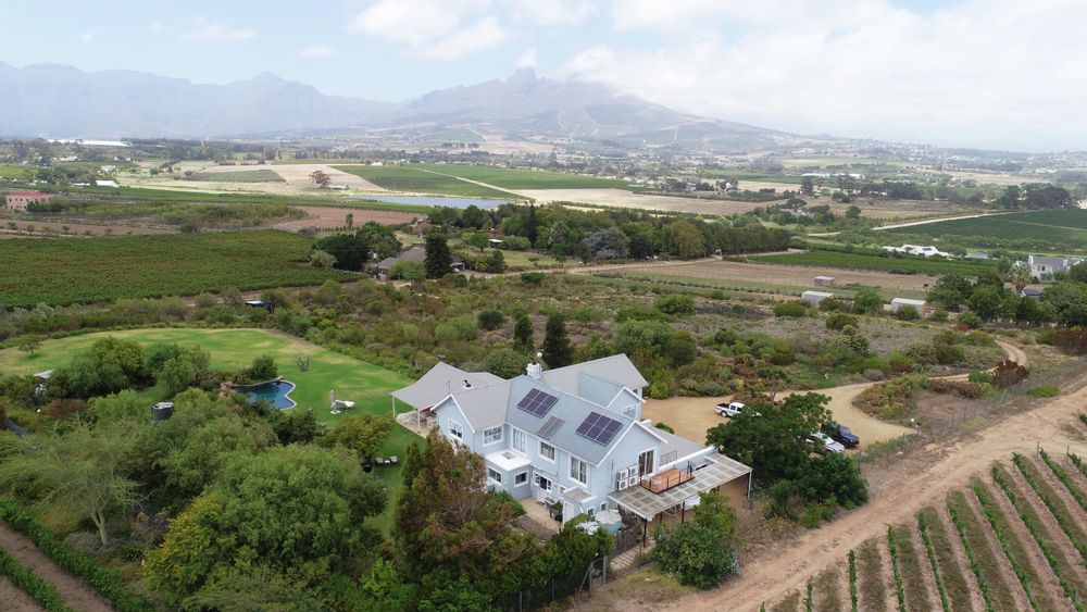 View towards Helderberg mountain