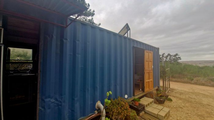 Unique container home in Bot River Avenues, approved plans for expansion, for sale.