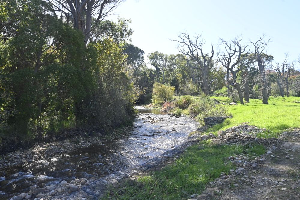 Lourens River runs through the farm