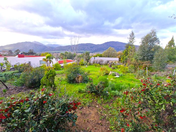 Vacant Land Residential for Sale in Villiersdorp Central with fruit trees and mountain views.