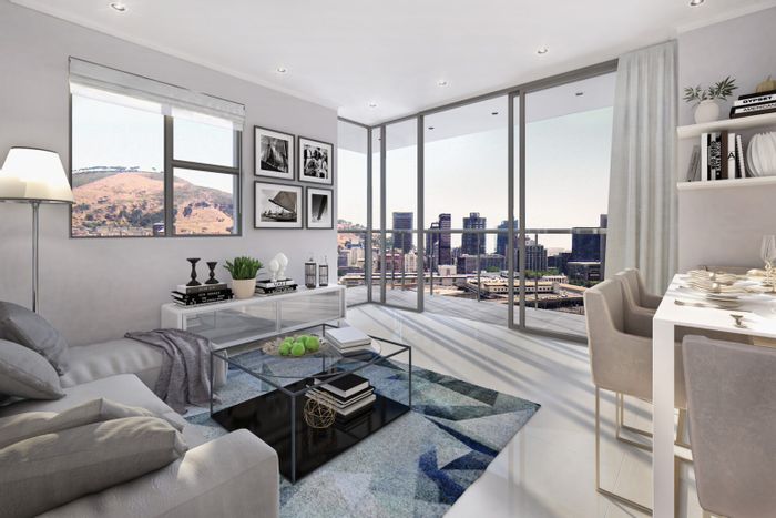 For Sale: Apartment in Zonnebloem with rooftop pool, gym, and secure parking.