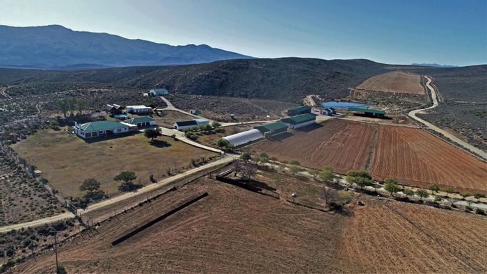 For Sale: 2070ha Farm in Willowmore Rural with main house, cottages, and game.