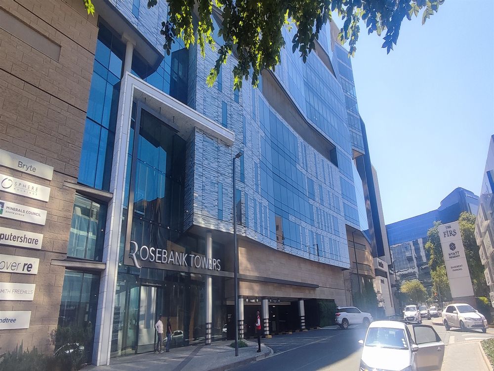 Rosebank Towers Entrance