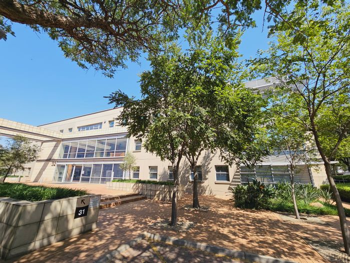 Woodmead Office To Rent: Fitout, natural light, park views, tenant incentives available.