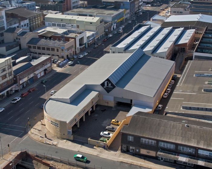 Industrial space to rent in Durban Central with office, height, and security features.