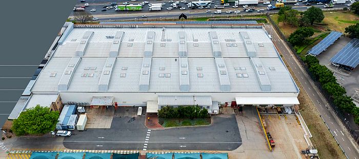 Industrial property in Halfway House to rent, featuring office space and ample parking.