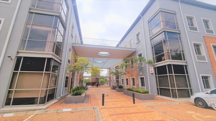 Office To Rent in Bryanston: Backup power, water, lifts, near The Campus amenities.