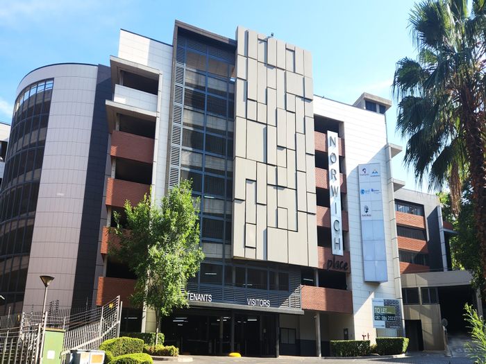 Office space to rent in Sandown with ample parking, security, and great access.