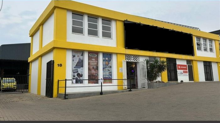 Industrial property in Strijdompark for sale: warehouse, offices, solar power, secure access.