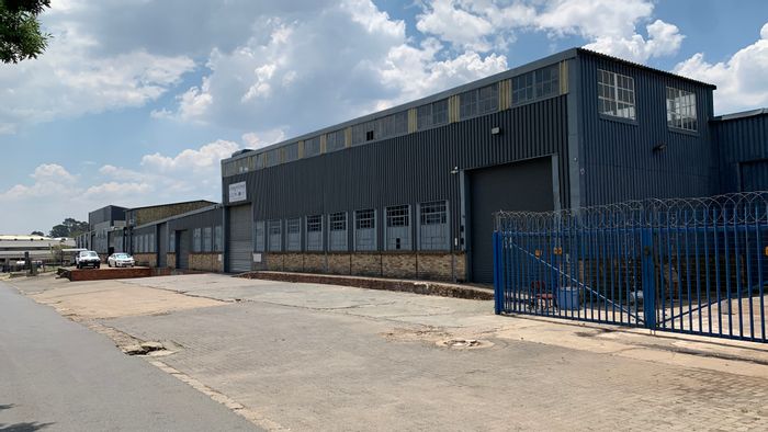 Industrial property for sale in Jet Park with multi-tenancy and 3-phase power.