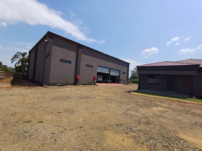 For Sale: Industrial warehouse in Louis Trichardt Central with office, security, and water supply.