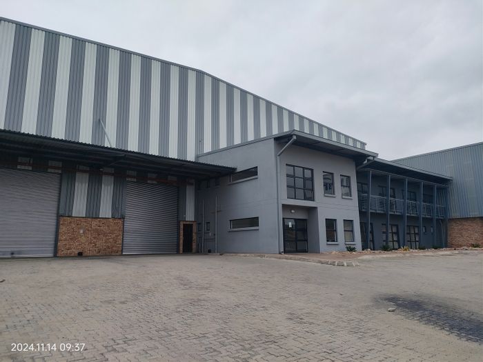 Industrial warehouse to rent in Kya Sands with security, offices, and ample yard space.