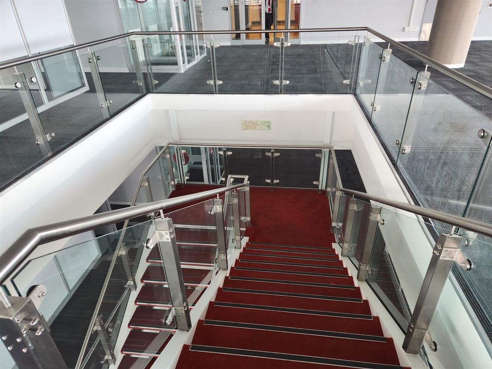 102 Rivonia Road-Sandton - 12th Floor interlinking stairwell