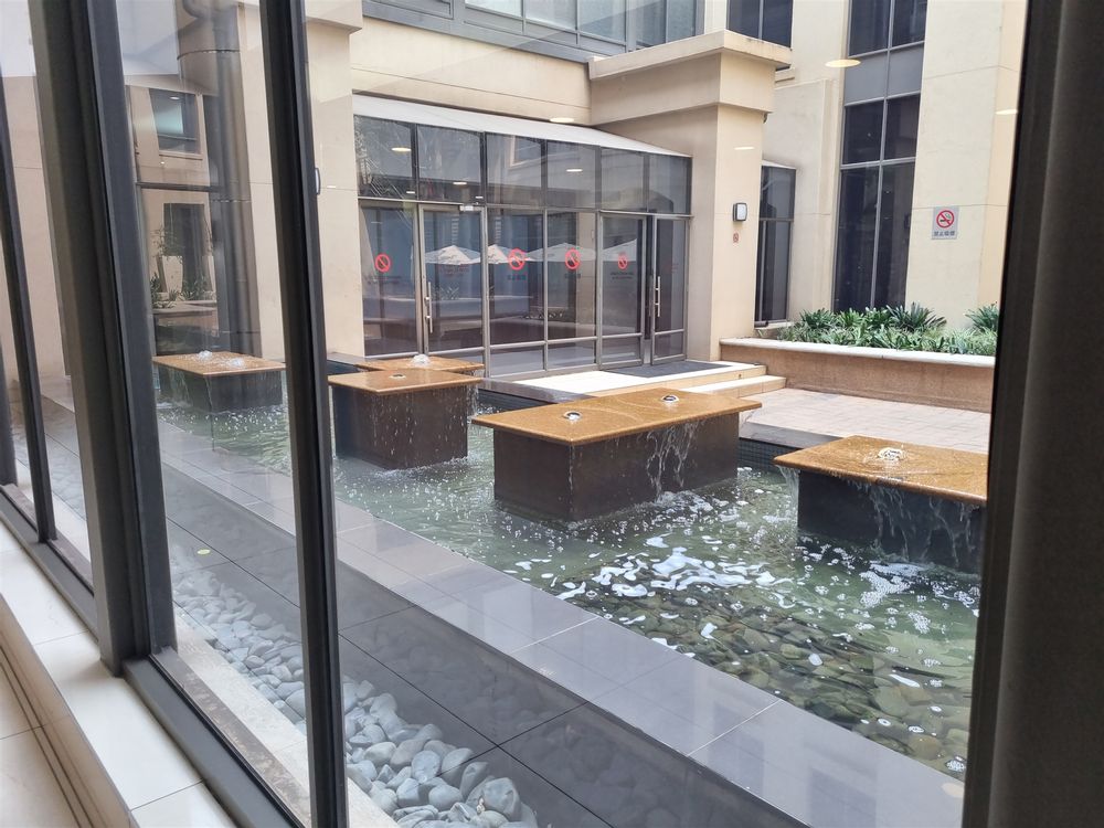 1Sixty Jan Smuts Avenue-Rosebank- Water Feature