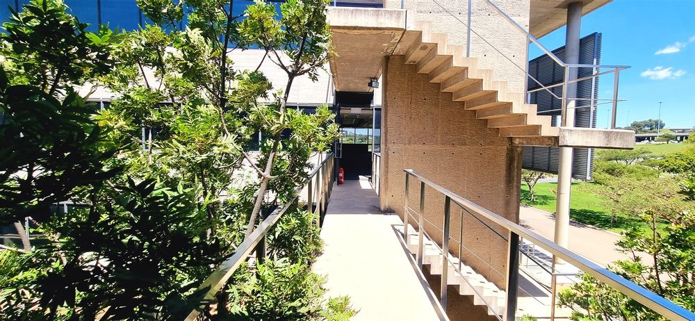 Walkway to the other building