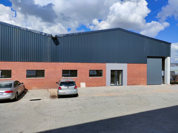 Industrial units to rent in Cosmo Business Park with 24/7 security access.