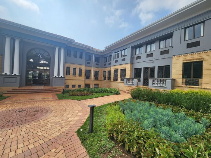 Office to Rent in Sandown: Secure environment, ample parking, backup power, and water.