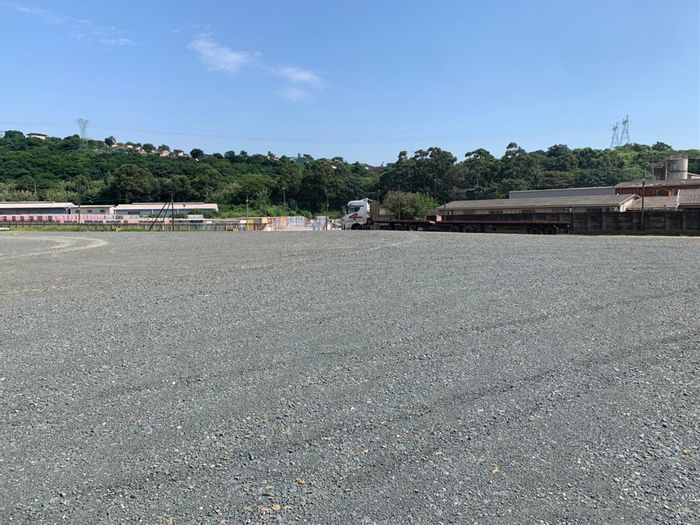 Prime Kwamashu vacant land for rent, ideal for truck stop or container yard.