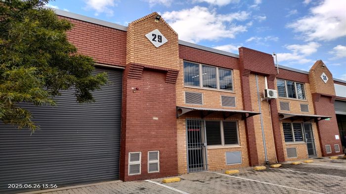 Industrial Mini Warehouse To Rent in Strijdompark with secure access and office space.