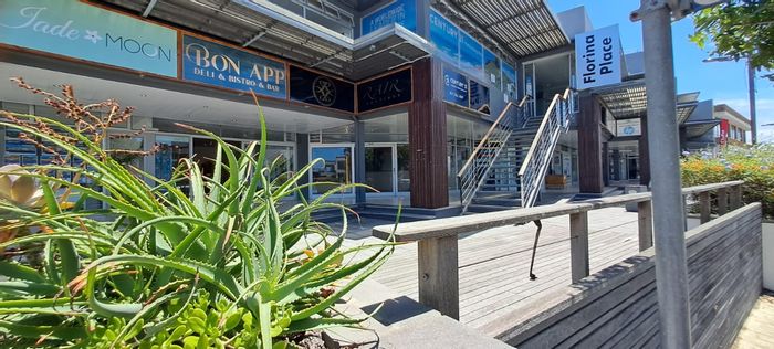 Prime 99m² office in Plettenberg Bay Central, dual access, street-facing visibility. To Rent.