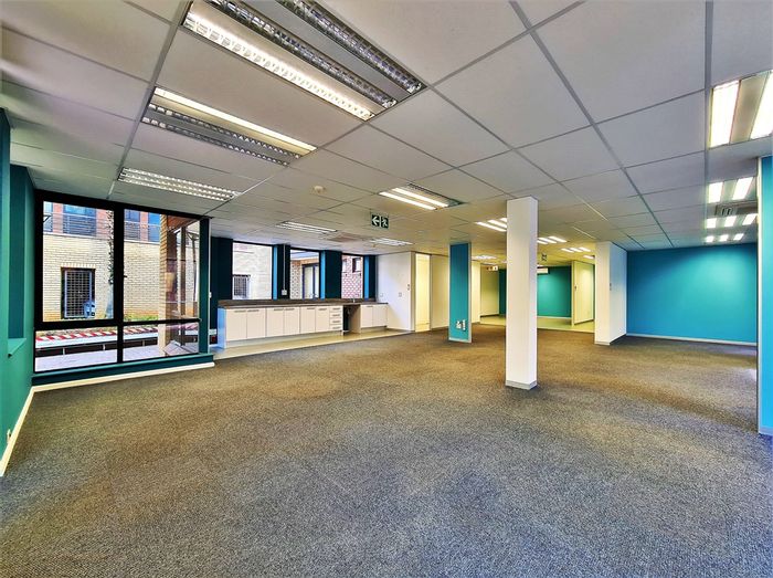 Office to Rent in Constantia Kloof: Private restrooms, boardroom, garden access, secure parking.