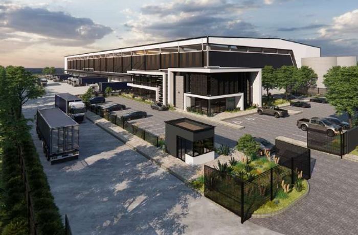 Industrial warehouse to rent in Glen Marais, ideal for logistics and distribution.