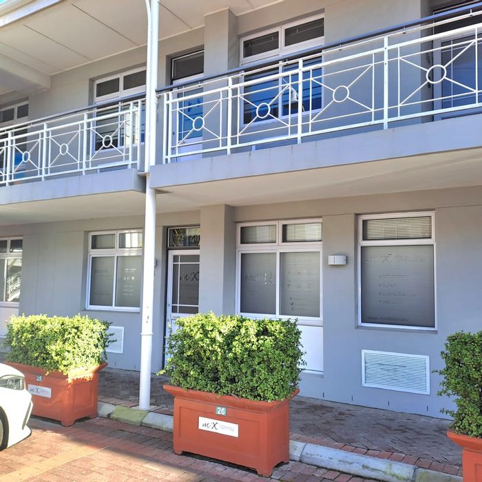 Office to Rent in Century City: Two floors, balcony views, 24-hour security.
