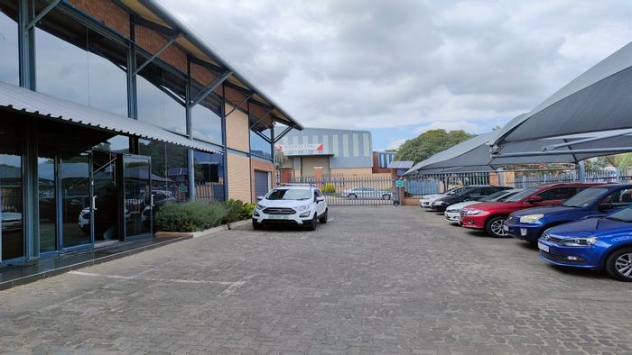 Industrial property for sale in North Riding with dual units and 24-hour security.