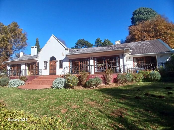 Historic Lodge in Hogsback Central For Sale: Multi-dwelling, wedding venue, tranquil gardens.