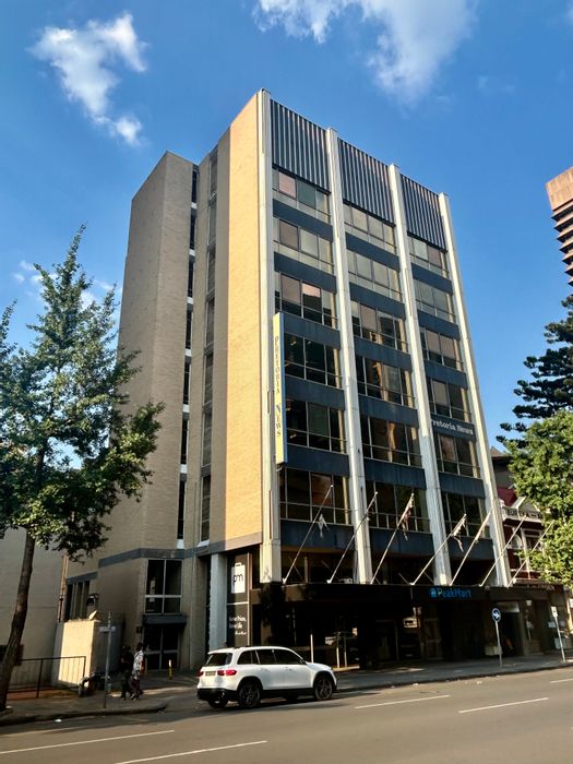 Historic 6-storey commercial building in Pretoria Central, For Sale with investment potential.