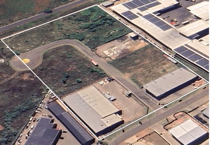 For Sale: 2034m² Commercial Land in Clayville with Warehouse Plans, Secure Estate.